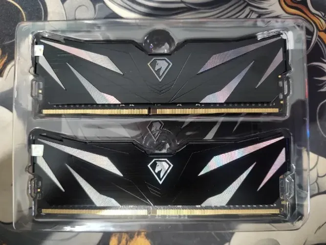 Memória DDR4 Pc 32gb Netac Shadow II (16gb x2), 3200 Mhz, CL16, NOVAS - Aceito Cartão/Pix