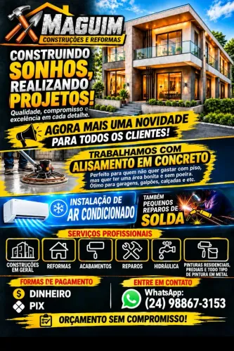 Maguim contrução