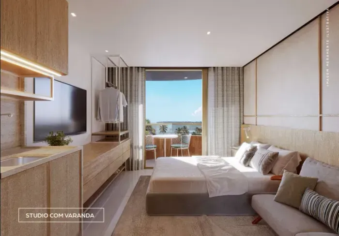 Oportunidade em Maragogi na beira mar com varanda gourmet e vista para o mar