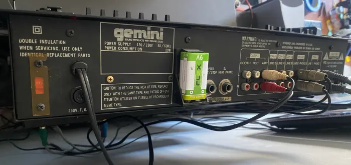 Mixer GEMINI PDM-7008 PREAMP MIXER