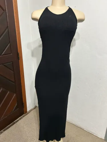 Vestido feminino preto - tamanho M