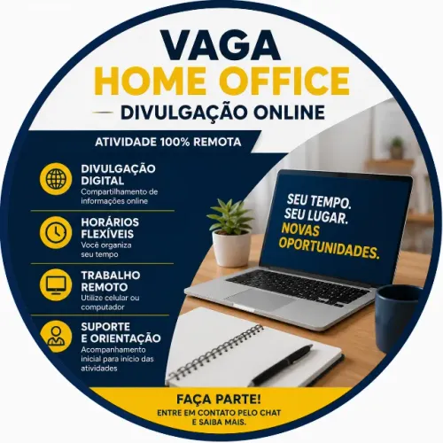 Assistente de Divulgação Online - Home Office