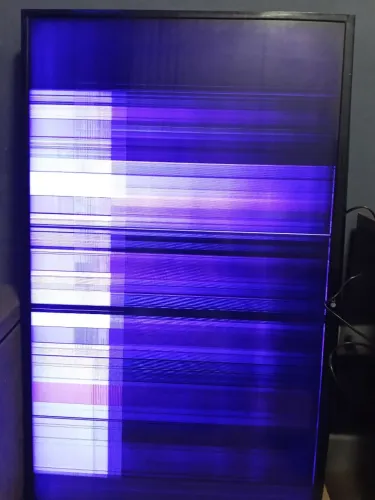 Tv LG com defeito na tela 