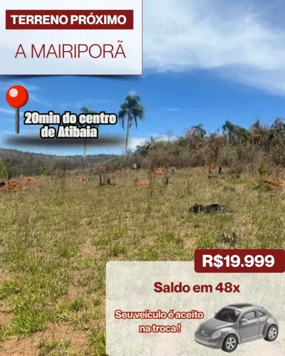 Terreno em Terra Preta com grande potencial!