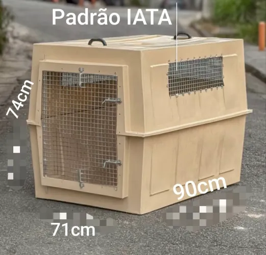 Caixa de transporte Pet N7 PADRÃO IATA