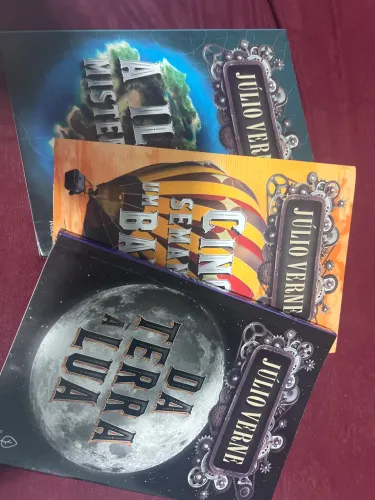 Kit de livros de Júlio Verne 