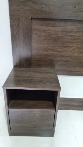 Cama Box Baú com Colchão e Cabeceira