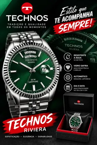 Relogio Technos Riviera