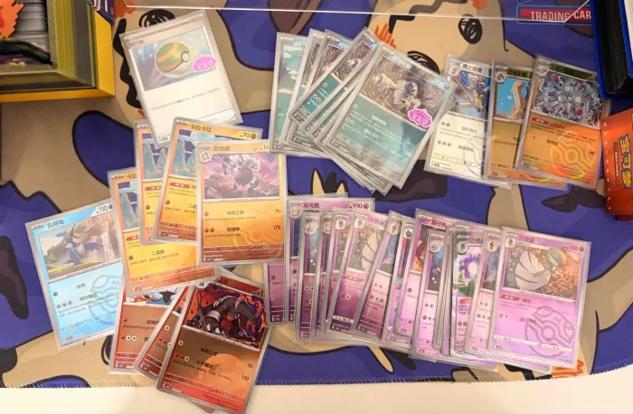 Lote 36 Cartas Pokémon - Chinesas | Gem Pack 3, 4 e 5 | Holo