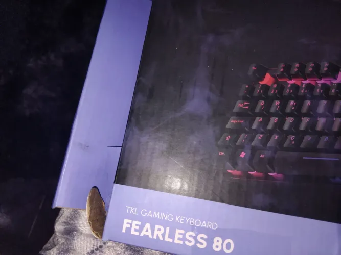 Teclado 75% fortrek semi-nova, FEARLESS 80