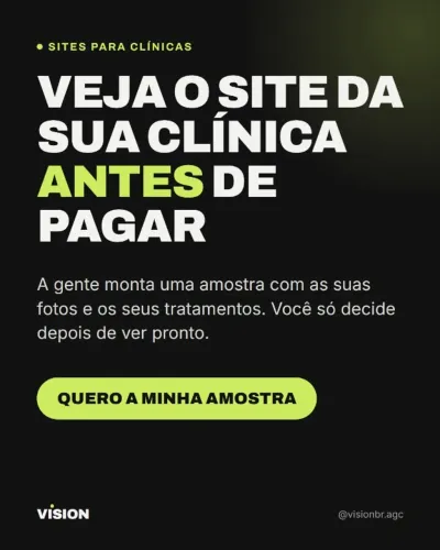 Criação de site profissional e Google para clínicas e negócios