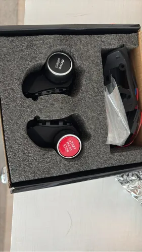 Kit Botões Volante R8 Audi Q5 2018 a 2024 Start Stop Drive Select