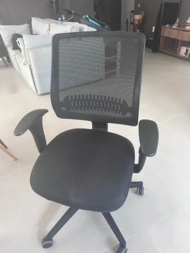 Cadeira de escritório flexform preta