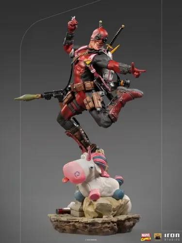 Estátua Deadpool 1/10 X-Men Comics - Iron Studios