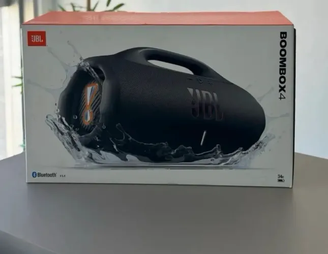 JBL BOOMBOX 4 LACRADO - Nota fiscal garantia