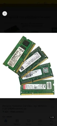 Promoção Memória DDR3 4gb para Notebook