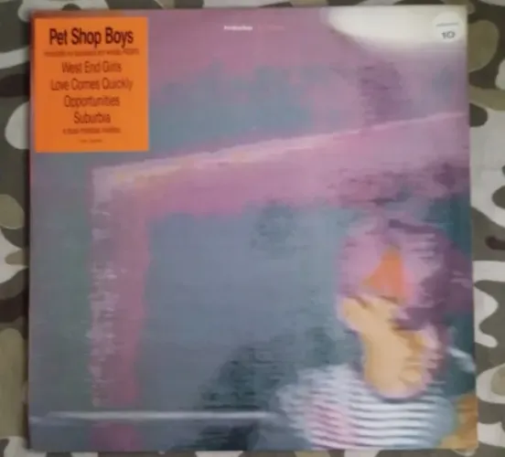 Vinil LP Pet Shop Boys - Disco Com Encarte (1989) Synth-pop / Electronic