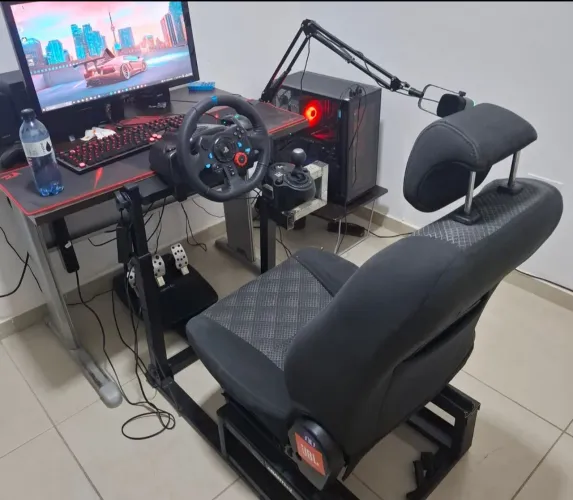 Cockpit simulador completo