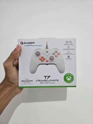 Controle Gamesir T7 Xbox Branco Game Pass incluso