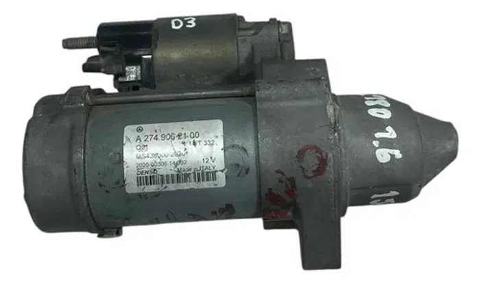 Motor Arranque Partida Mercedes C180 1.6 2015 - A2749062100