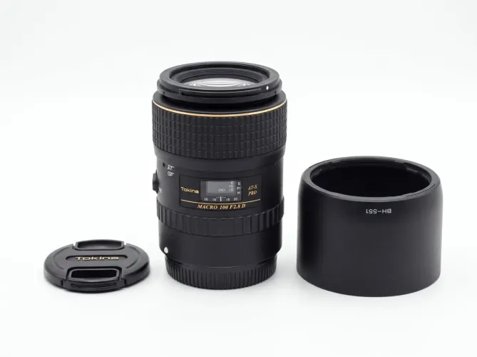 Canon Lente Tokina 100 mmAT-X PRÓ Macro F2.8 D