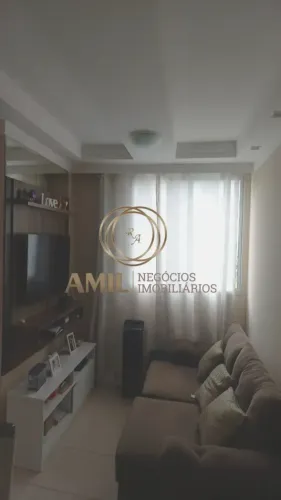 MV- Apartamento / 02 dormitórios / Jardim Flamboyant / 44,39 m² de área construída
