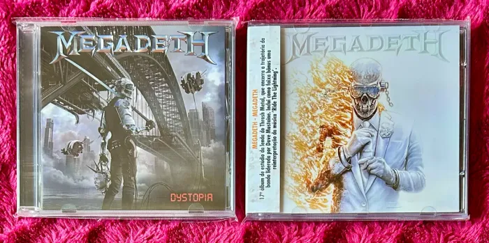 Megadeth Lote com 2 CDs