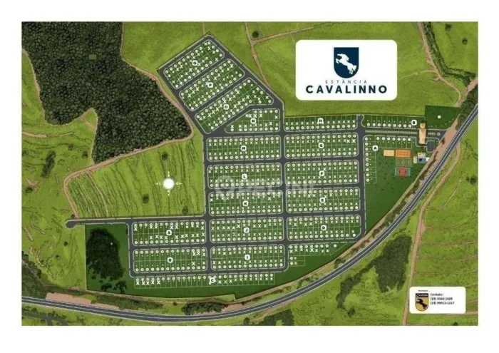 Terreno à venda, 420 m² por R$ 130.000 no Estância Cavalinno em Analândia.