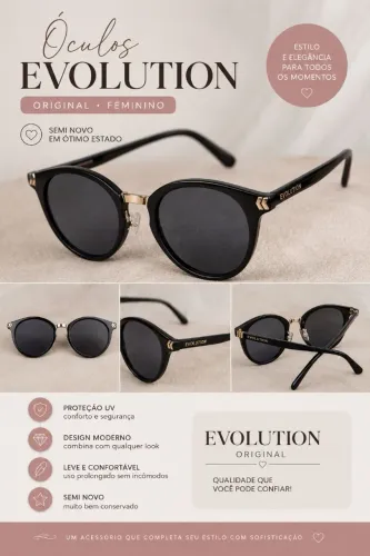Óculos de sol feminino 