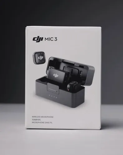 DJI Mic 3 Novo Lacrado Garantia Loja Física 