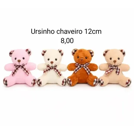 Ursinho chaveiro