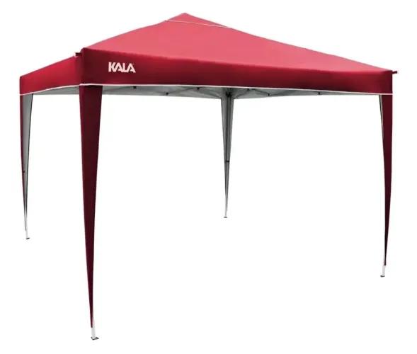 Tenda kala 3x3 vermelho dobrável nunca montada