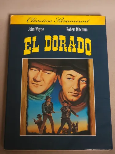 El Dorado (com luva), com John Wayne e Robert Mitchum, DVD Original Zerado (Legendado)