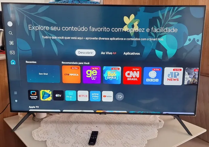 TV SMART SAMSUNG 50 Polegadas UN50CU7700G