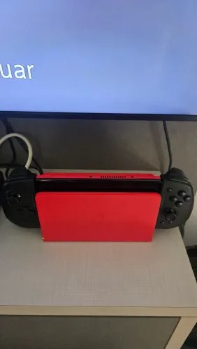 Nintendo Switch Edição Mario Desbloqueado