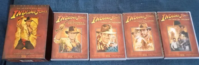 Box DVD Indiana Jones Original