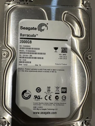 HD Seagate 2000GB