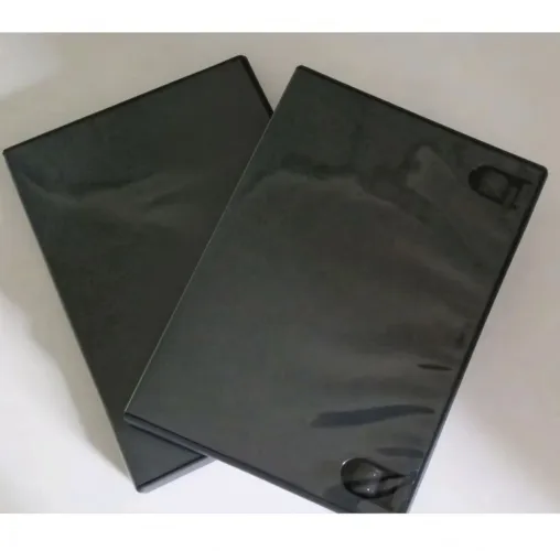 2 Capa Box para Dvd ou Jogos de Ps2 Preta Usada