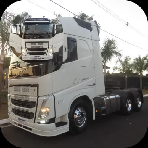 VOLVO FH 540 ISHIFIT 6x4 Ano 2021/2022 GLOBERTROTTERS com 505 Mil Km. Único Dono