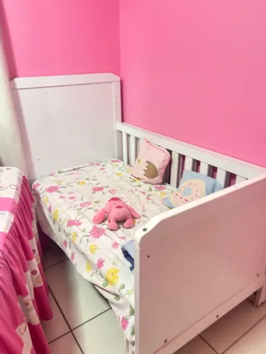 Cama infantil - berço modificado