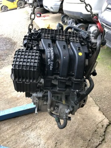 Motor parcial sandero e logan 1.0 3cc 2020 original