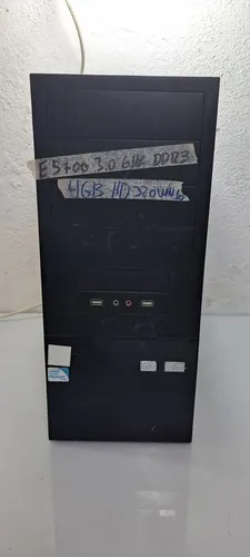 Computador Dual Core E5700 3Ghz 4Gb de mem DDR3 HD 320gb