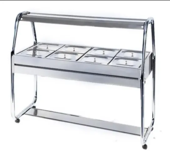 Buffet térmico 8 cubas 