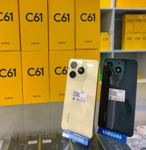 Realme c61 256gb /6ram lacrado com garantia