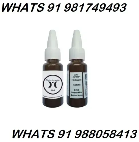 Pigmento Marilyn P/ Dermopigmentação Castanho Medio 15ml