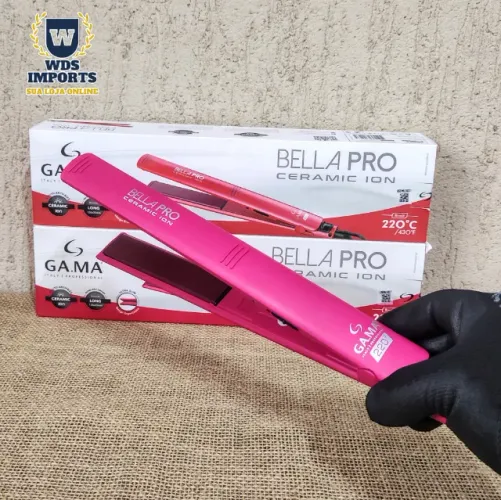 Chapinha Prancha Gama Bella Pro Ceramic Íon