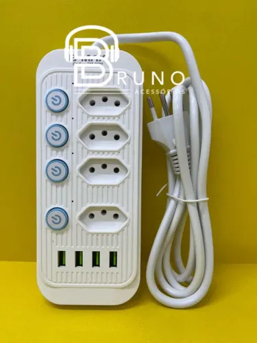 Extensão Tomadas + USB