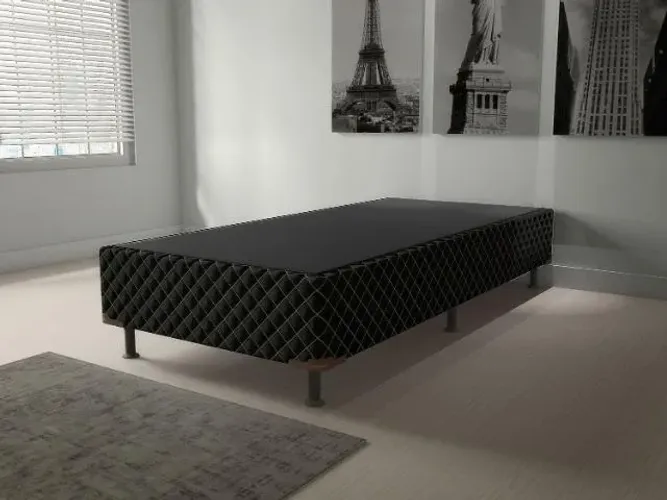 Cama casal / viuva box base direto de fábrica/ Parcelas de: