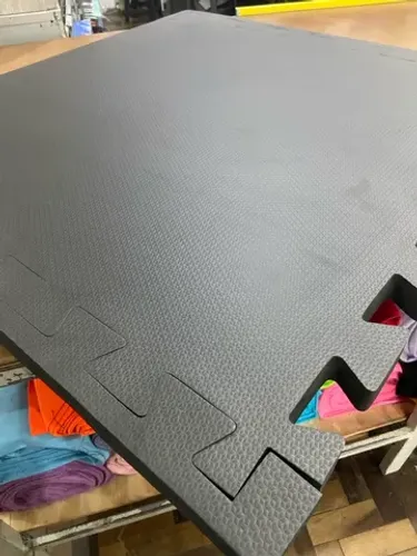 Tatame 1x1 40 mm preto luta/Judô