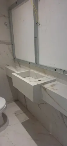 Lavatorios de porcelanato 